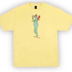 Harry Styles Pleasing Frog Tee L